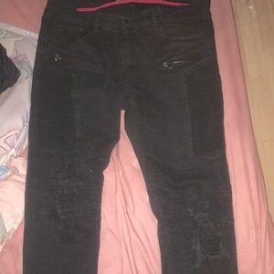 Black Ripped jeans